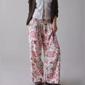 🩷 Kimchi Blue Smocked Wide Leg Pant